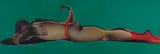 Dangerous Delusions-The Scorpion Act:An Actor Resting inBetween the Performance of an Imaginary Play by Surendran Nair, Oil on canvas, sold Jun 2012