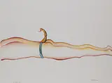 The Scorpio Act by Surendran Nair, Watercolour on handmade paper, sold Jun 2012