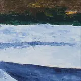 Untitled by Ram Kumar, Acrylic on canvas, sold Jun 2012