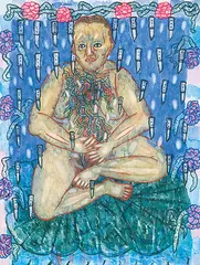 Untitled by Arpita Singh, Watercolour on paper, sold Apr 2012