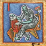 Untitled by Satish Gujral, Mixed media on canvas, sold Apr 2012