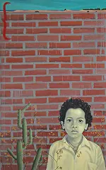 Boy Dancer by Birendra Pani, Acrylic on canvas, sold Apr 2012