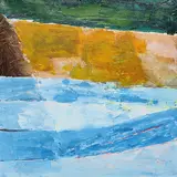 Untitled by Ram Kumar, Acrylic on canvas, sold Apr 2012