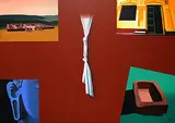 The Flag Is Still, No Wind Blows... by Babu Eshwar Prasad, Acrylic on canvas, sold Apr 2012