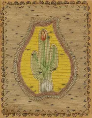Untitled - Leaf by Talha Rathore, Work on paper, sold Nov 2012