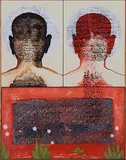 Untitled by Khadim Ali, Watercolour on paper, sold Nov 2012