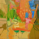 Untitled by Kishor Shinde, Oil on canvas, sold Jan 2012
