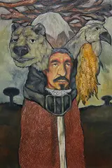Untitled by Viraj Naik, Oil on canvas, sold Jan 2012