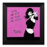 FAIS DE MOI CE QUE JE VEUX by Miss.Tic, 2006, Pochoir et peinture aérosol sur toile, sold Nov 2024