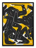Sans titre by Cleon Peterson, 2016, Acrylique sur toile, sold Nov 2024