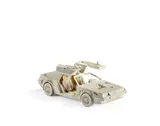 Eroded DeLorean by Daniel Arsham, 2021, Résine, plâtre et aluminium oxydé, sold Nov 2024