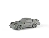 Eroded Carrera RS by Daniel Arsham, 2020, Résine, plâtre et aluminium oxydé, sold Nov 2024