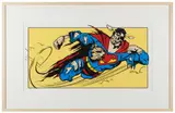 No More Heroes (yellow) by D*Face, 2010, Sérigraphie en couleurs, sold Nov 2024