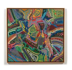 The Bridge by (John Andrew Perello dit) Jonone, 1991, Peinture aérosol et acrylique sur toile, sold Nov 2024