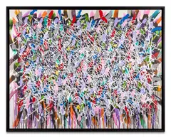 La Blanche by (John Andrew Perello dit) Jonone, 2010, Acrylique sur toile, sold Nov 2024