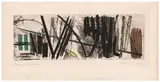 G 3– 1953 by Hans Hartung, Vernis mou, eau-forte et aquatinte en couleurs sur vélin d’Arches, sold Nov 2024