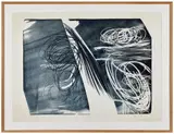 L 8 by Hans Hartung, 1974, Lithographie en noir sur vélin d’Arches, sold Nov 2024