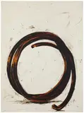 Undetermined line by Bernar Venet, 1989, Lithographie en noir, sold Nov 2024