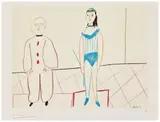 La Comédie Humaine by Pablo Picasso, 1954, Lithographie en couleurs sur vélin d’Arches, sold Nov 2024
