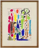 L’Atelier de Cannes by Pablo Picasso, 1956, Lithographie en couleurs, sold Nov 2024