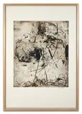 Sunflower VI by Joan Mitchell, 1972, Eau-forte en couleurs, sold Nov 2024