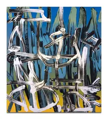 MM 10 by Pablo Tomek, 2016, Acrylique sur toile, sold Dec 2024
