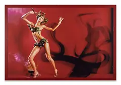 Gisele : snake charmer by David LaChapelle, 2000, C-Print contrecollé sur aluminium, édition 2/3 d'une série de 3 ex.,, sold Dec 2024
