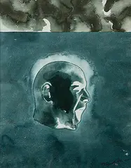Untitled by T.V. Santhosh, Watercolour on paper, offered Mar 2012