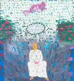 The White Garden by Arpita Singh, Oil on canvas, offered Mar 2012