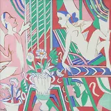 Encounters 2 by K. G. Subramanyan, Acrylic on canvas, sold Mar 2012