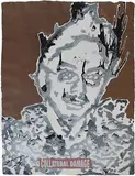 Collateral Damage by Jitish Kallat, Mixed media on paper pasted on board, sold Mar 2012