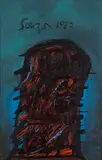 Untitled by F. N. Souza, Oil on canvas, offered Mar 2012