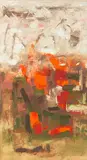 Terra Incognita by K. M. Adimoolam, Oil on canvas, sold Mar 2012