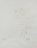 Untitled by K. K. Hebbar, Ink on paper, offered Feb 2012