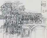 Untitled by Bhupen Khakhar, Pen on paper, offered Feb 2012