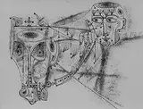Untitled by Jyoti Bhatt, Brush, Pen and Ink on paper, offered Feb 2012