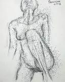 Untitled by Akbar Padamsee, Pencil on paper, offered Feb 2012