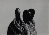 Untitled by K. Laxma Goud, Ink on handmade paper, offered Feb 2012