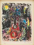 L`Arbre de Jessé (The Tree of Jesse) by Marc Chagall, Lithograph on arches paper, sold Feb 2012