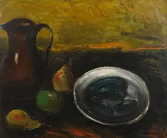 Nature Morte (Still Life) by Maurice de Vlaminck, Oil on canvas, sold Feb 2012