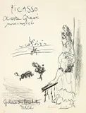 Femme au balcon (Woman at a Balcony) by Pablo Picasso, Lithograph on paper, offered Feb 2012