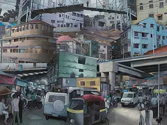 Untitled by Sudhir Patwardhan, Acrylic on canvas, sold Dec 2011
