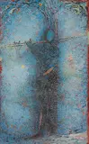 Untitled by K. K. Hebbar, Oil on canvas, sold Dec 2011