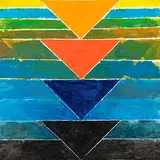 Untitled by S. H. Raza, Acrylic on board, sold Dec 2011