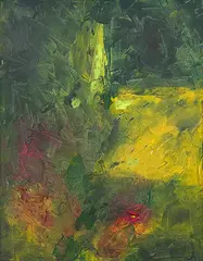 Untitled by Ram Kumar, Oil on canvas, sold Dec 2011