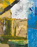 Untitled by Ram Kumar, Oil on canvas, sold Dec 2011