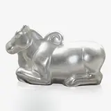 Untitled by Arunkumar H G, Silver leaf on fiberglass, sold Nov 2011
