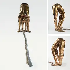 Departure by G.R. Iranna, Bronze, sold Nov 2011