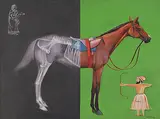 Untitled by Sudhanshu Sutar, Acrylic on canvas, sold Nov 2011