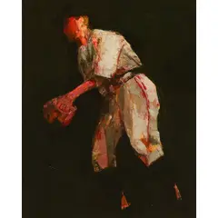 Lloyd 'Little Poison Waner by Dean Richardson, oil on canvas, sold May 2026